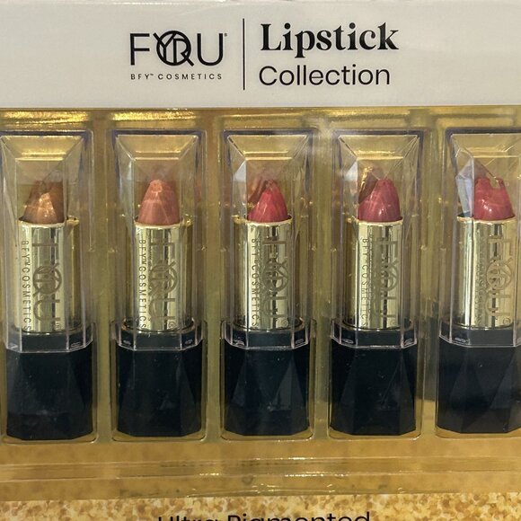 NEW BFY COSMETICS 5 Pack Lipstcks Ultra Pigmented Lipstick Collection Vitamin E - Picture 4 of 8